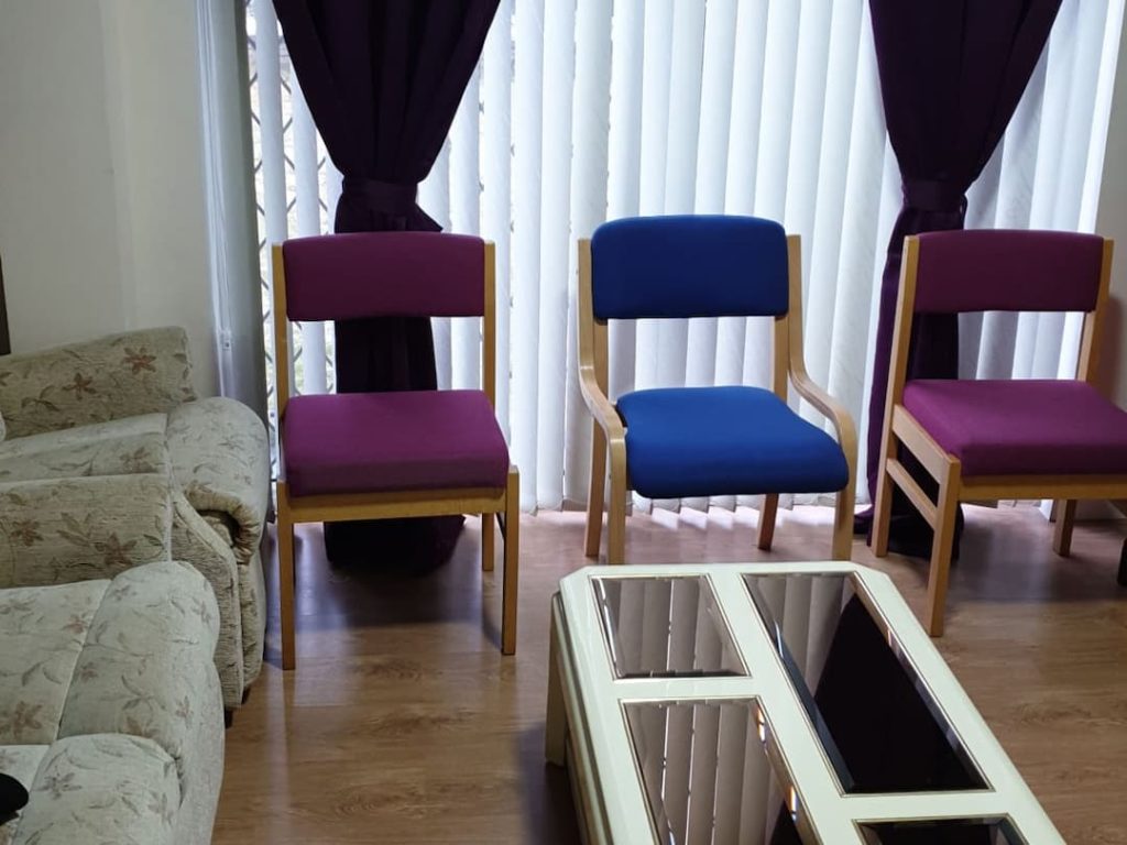 Chairs In A Care Home Living Room